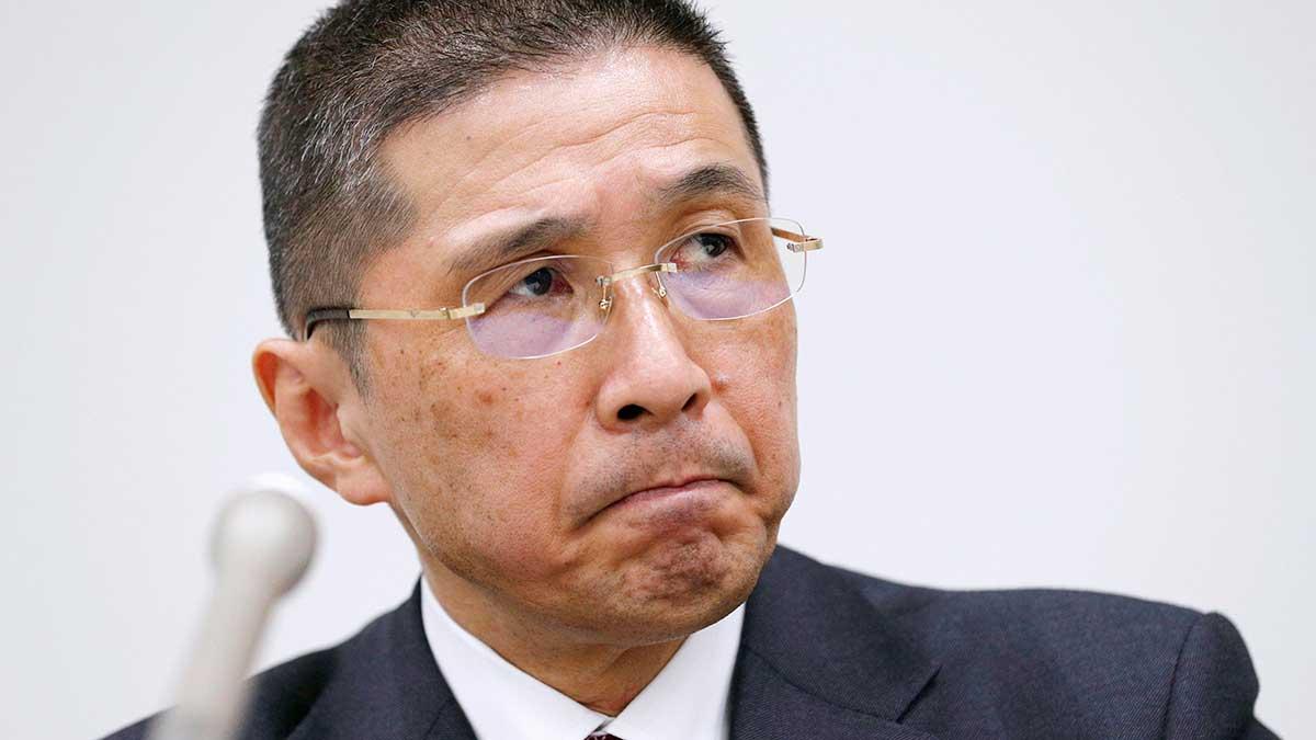Japanska Nissans vd Hiroto Saikawa anser att alliansen med Renault inte är på jämlika villkor. (Foto: TT)