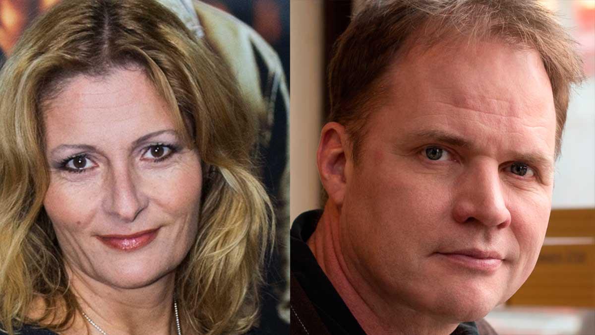 Björn Häger kan inte se att något "förklenande" sagts om Katerina Janouch. (Foto: TT och Åsa Stöckel)