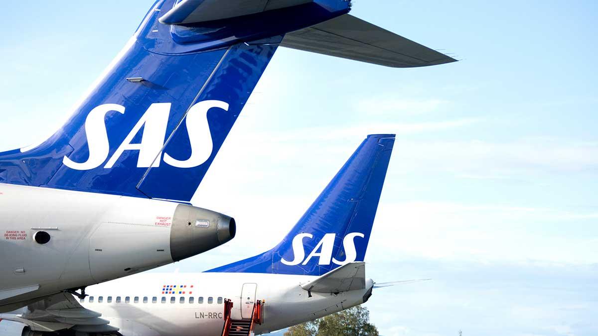 SAS märker en klar ökning av antalet passagerare de senaste dagarna. (Foto: TT)