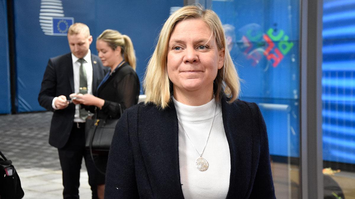 Finansminister Magdalena Andersson (S) avstår från att kommentera lagförslaget om det nya skattetillägget