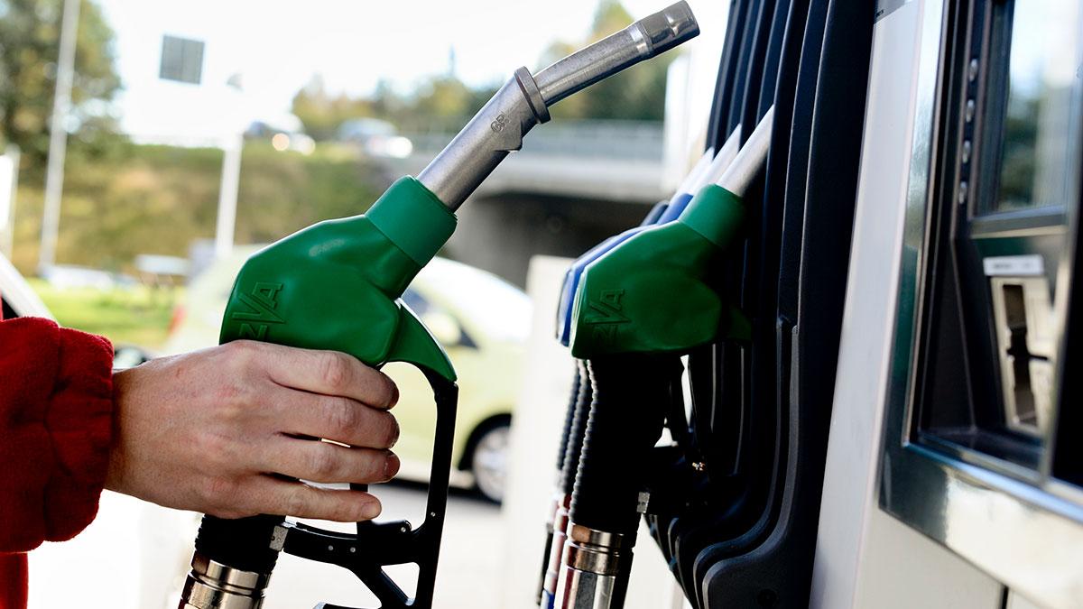 Regeringen föreslår att bensinbolagen ska tvingas att blanda i mer förnybar råvara i bensin och diesel. (Foto: TT)