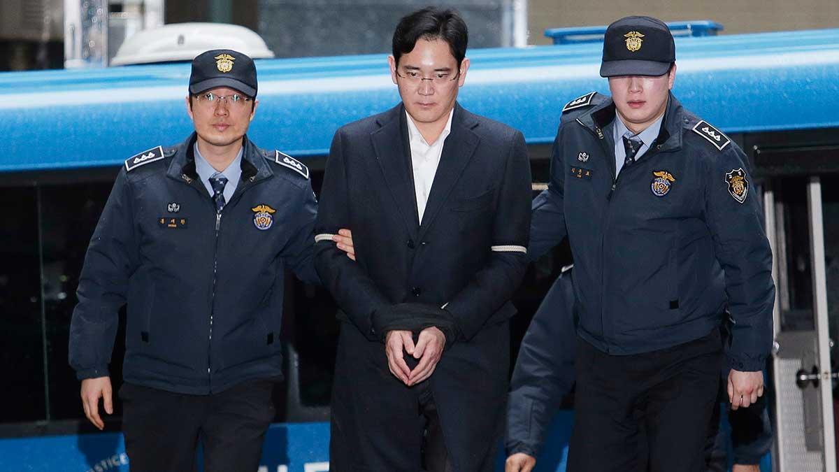 Samsungs vice ordförande Lee Jae-Yong