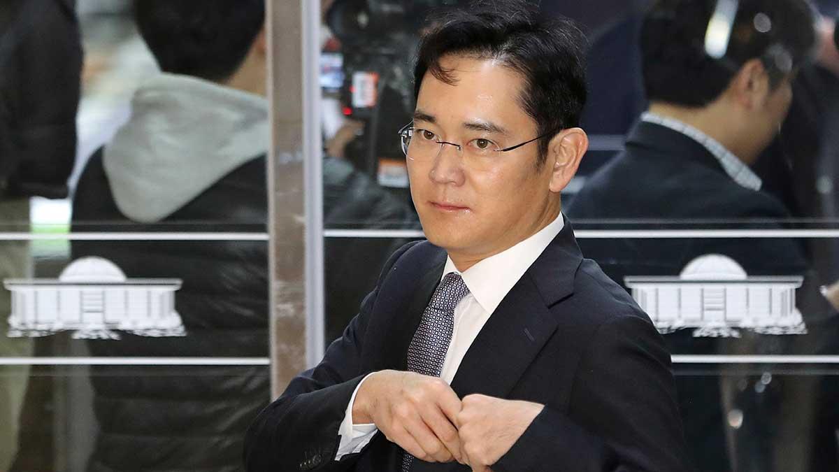 Samsungs vice ordförande Lee Jae-Yong. (Foto: TT)