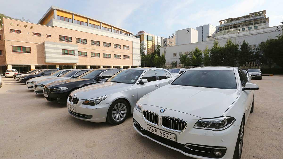 BMW i Sydkorea utreds av polis