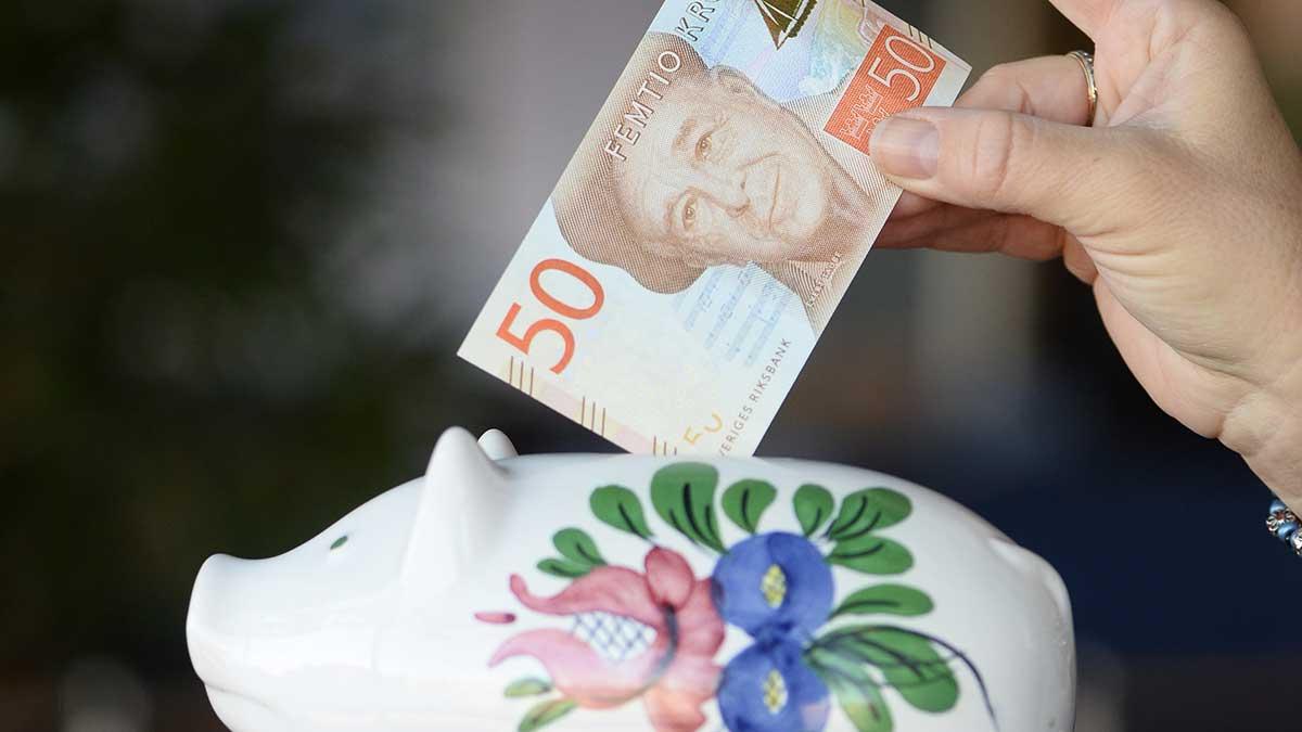 Färre svenskar sparar enligt Nordea till semestern - det oroar storbanken. (Foto: TT)