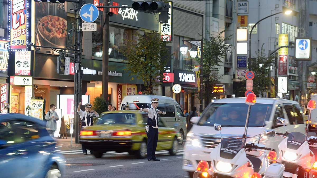 Tokyo får världens första självkörande taxibil. Premiären sker i dag. (Foto: TT)