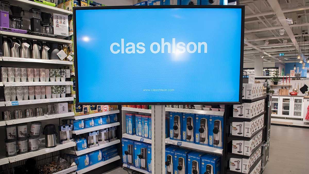 Clas Ohlson har lanserat tjänsten Videohjälp med Clas, vilket är en råd- och supporttjänst för kunder via videosamtal. (Foto: TT)