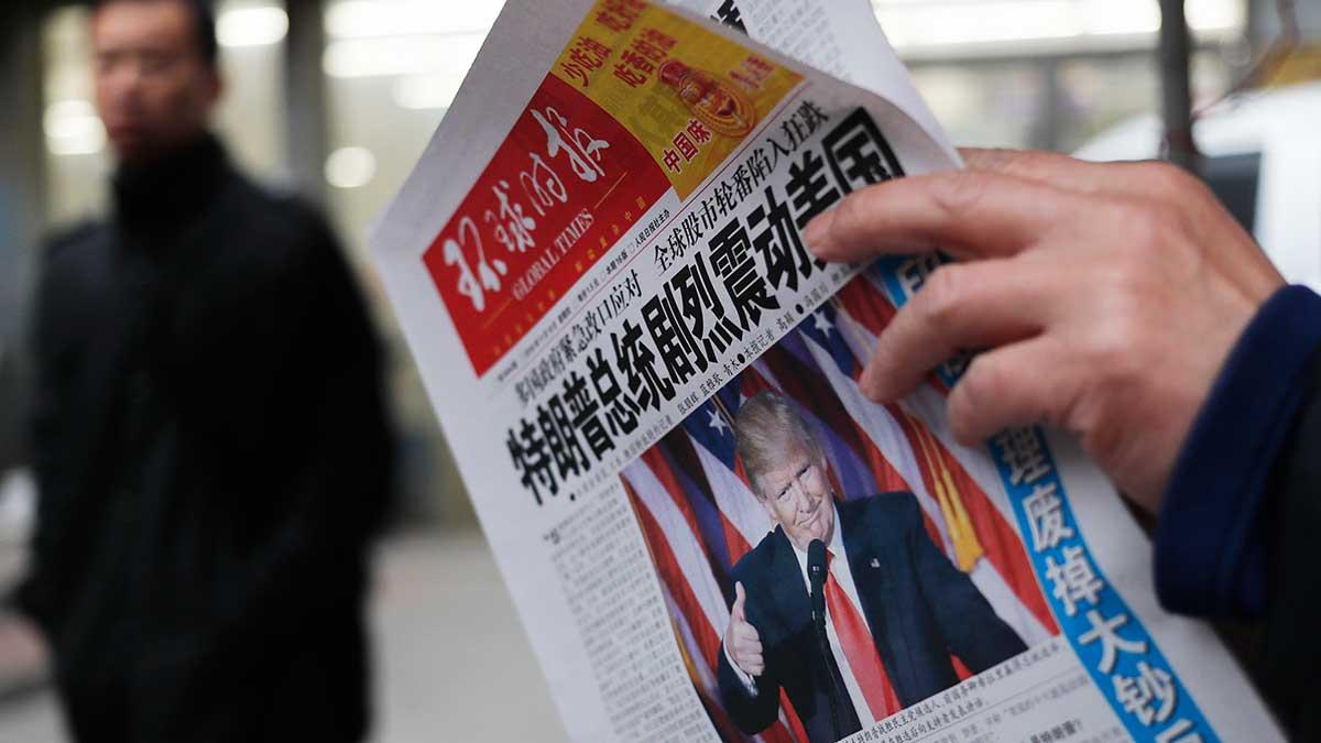 Donald Trump har attackerat Kinas handelspolitik under sin kampanj