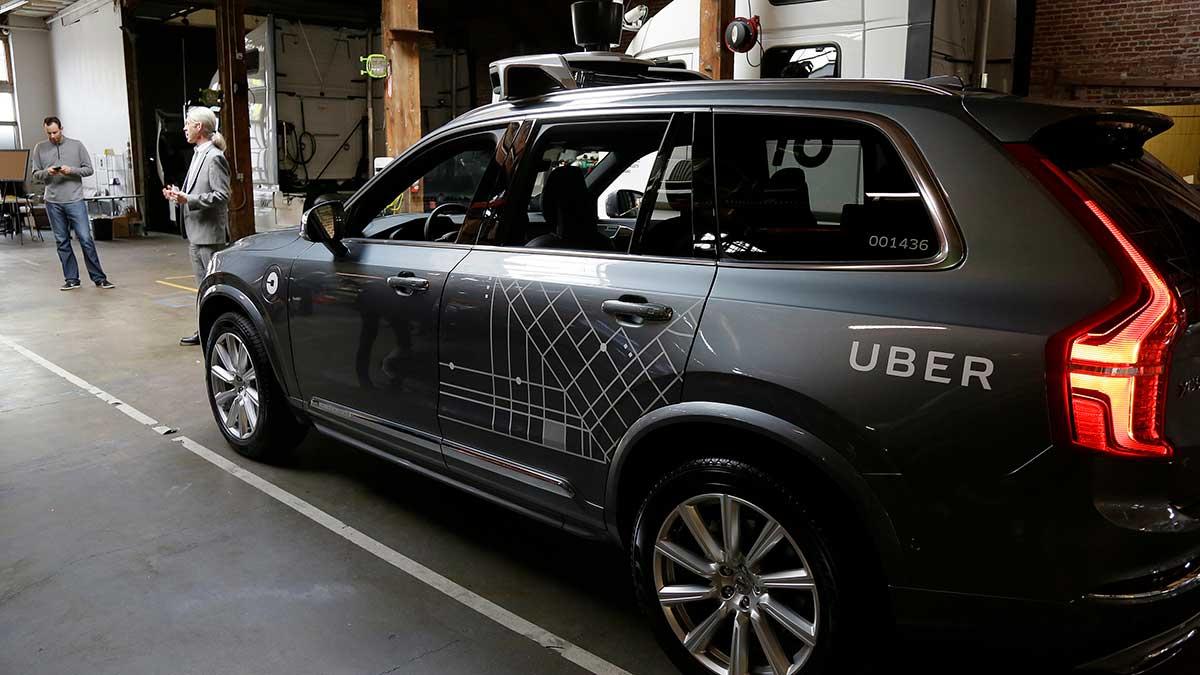 Volvo Cars ska leverera 24.000 fordon till taxijätten Uber. (Foto: TT)