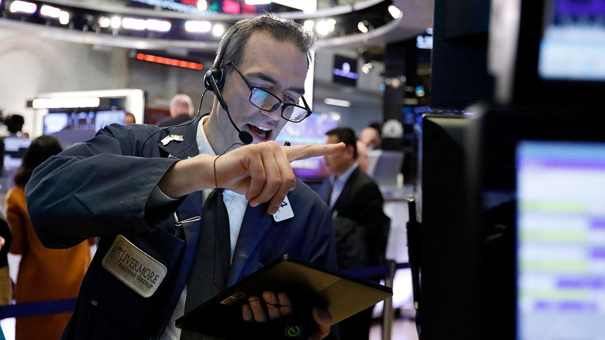 Efter fem dagars kräftgång bröts den negativa trenden på måndagen på Wall Street