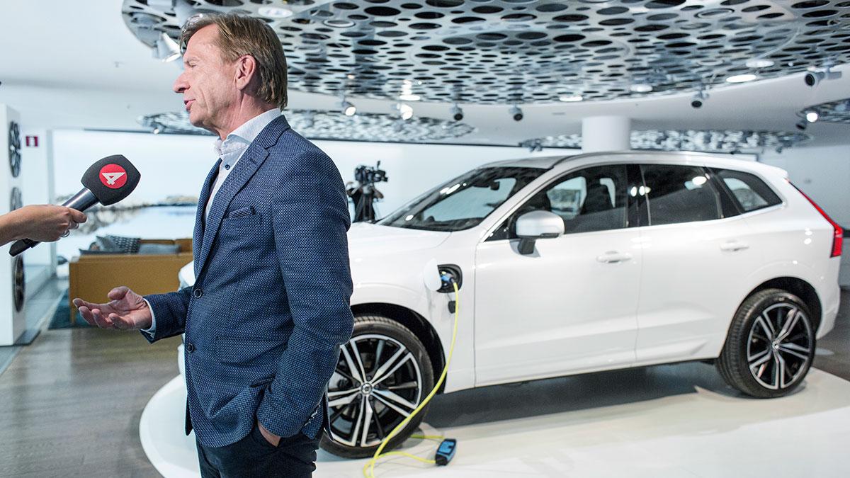 Volvo Cars vd Håkan Samuelsson har fått förlängt kontrakt med två år till 2022. (Foto: TT)