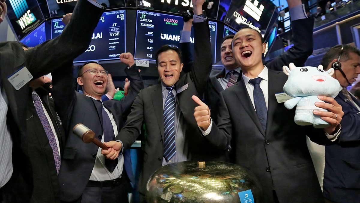 New York-börsen slog på tisdagen nya rekord. (Foto: TT)