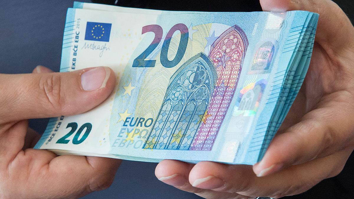 Euron väntas stärkas under slutet av 2020. (Foto: TT)