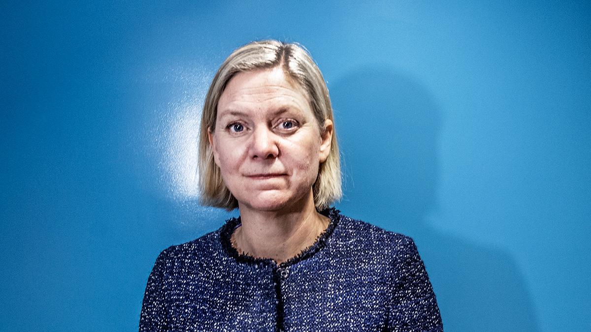 Finansminister Magdalena Andersson ser skattehöjningar framför sig för att finansiera välfärden. (Foto: TT)