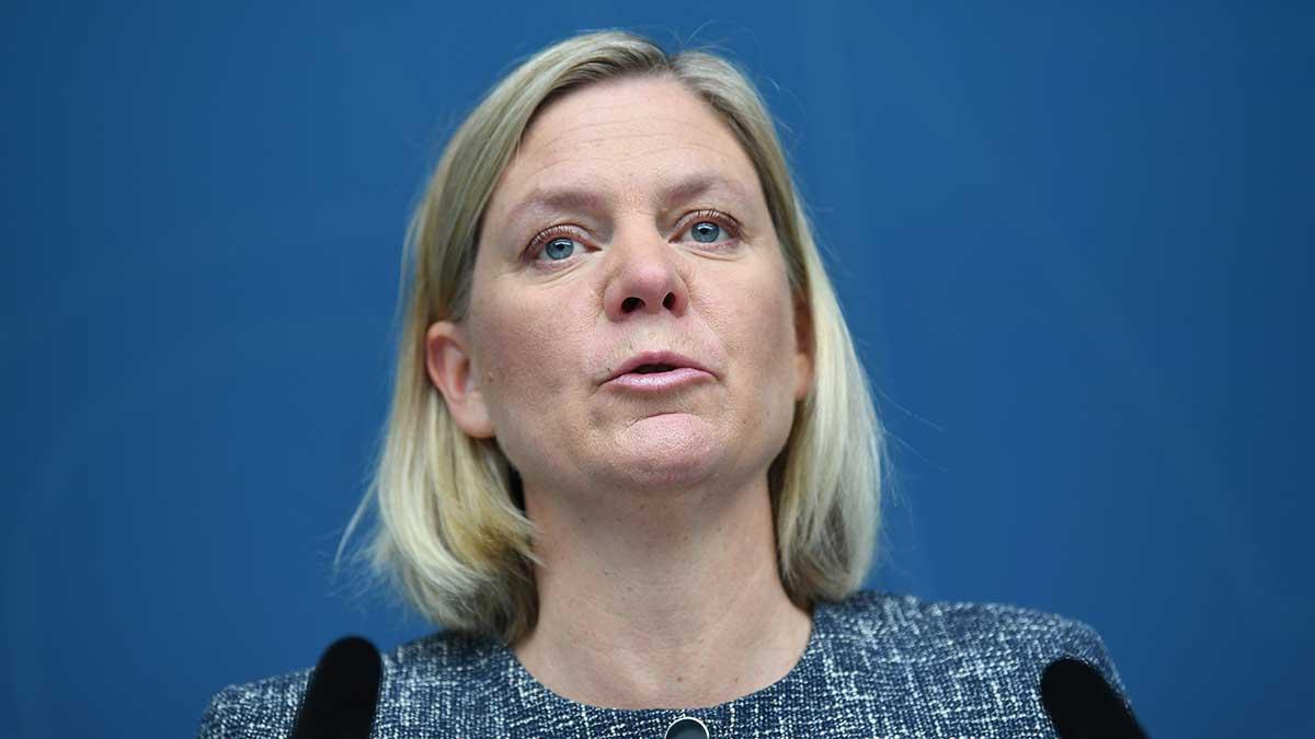 Magdalena Andersson vill höja kapitalskatterna för att minska inkomstklyftorna, som blivit större under hennes tid som finansminister. (Foto: TT)