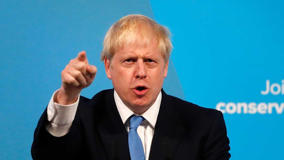 Storbritanniens premiärminister Boris Johnson. (Foto: TT)