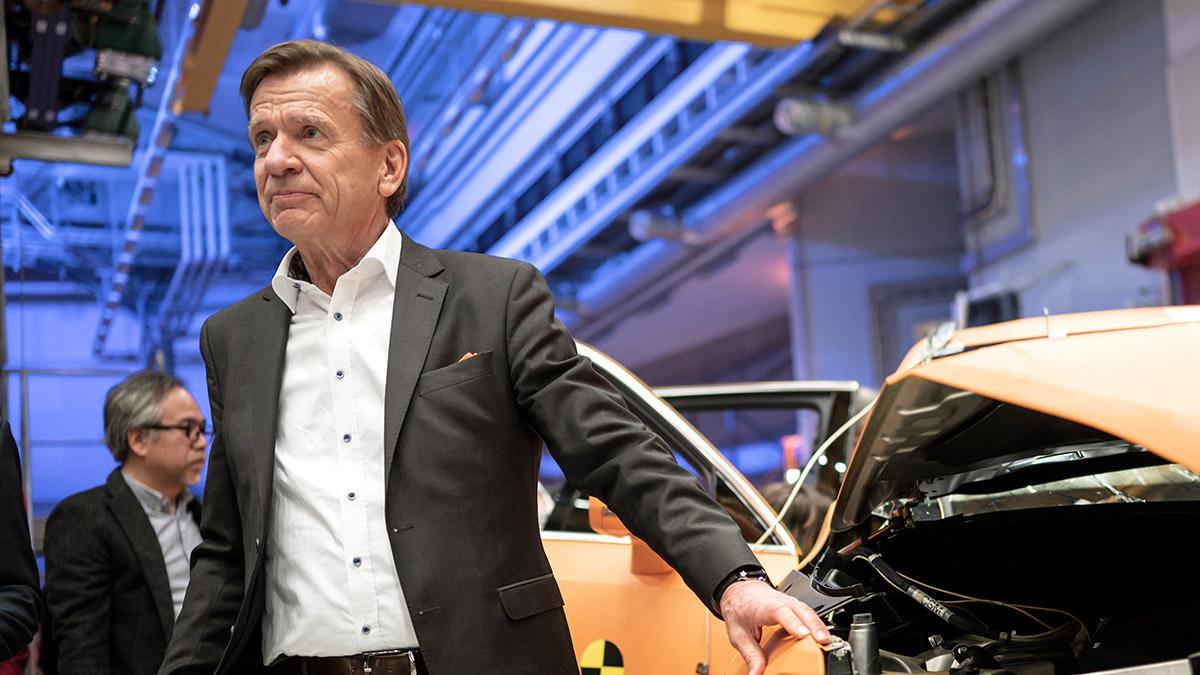 Volvo Cars vd Håkan Samuelsson uppger att kostnadsbesparingar i miljardklassen stundar. Över 750 personer har redan fått gå. (Foto: TT)