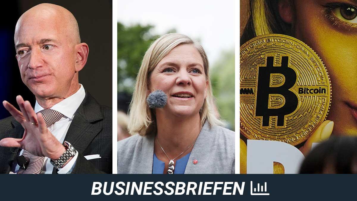businessbriefen-jeff-bezos-spelbolag-magdalena-andersson-bitcoin