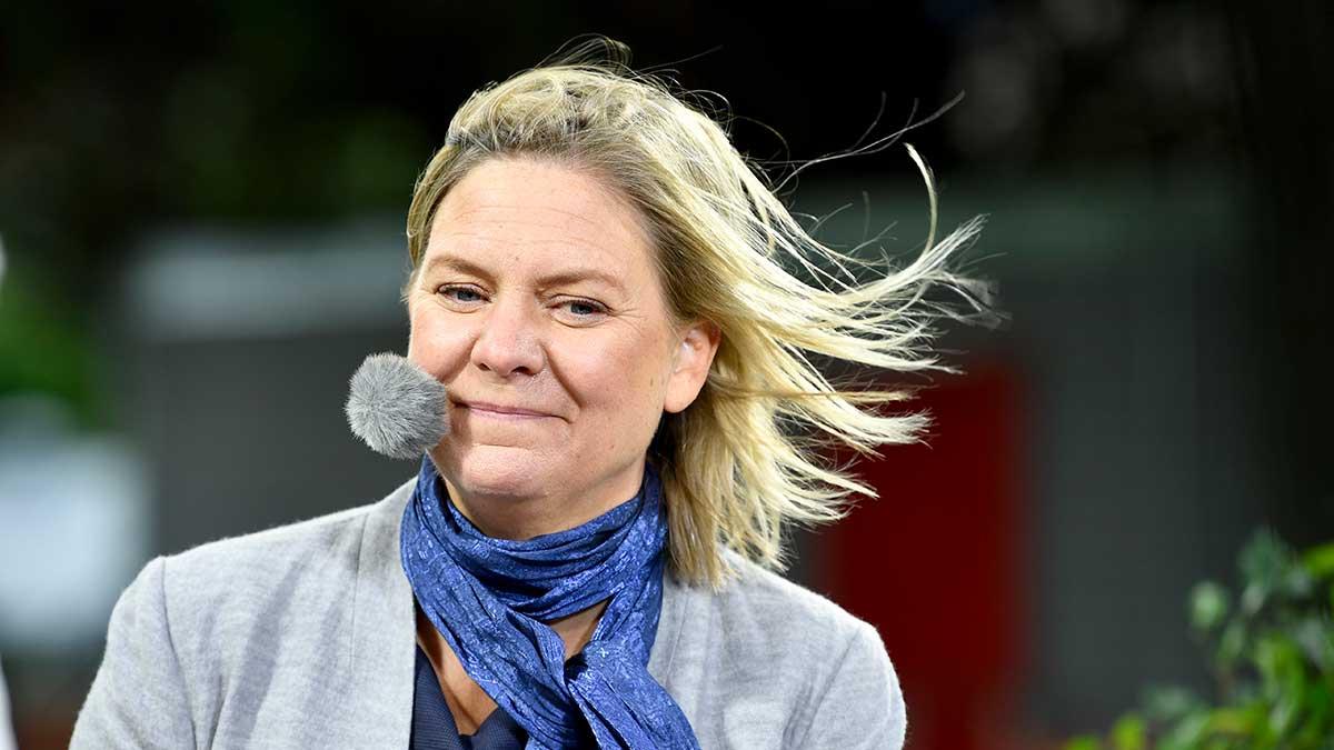Finansminister Magdalena Andersson (S) torde vara nöjd över tillskottet från spelskatten till statskassan. Mer än dubbelt så mycket pengar har redan vällt in i statens kassakista från spelbolagen. (Foto: TT)