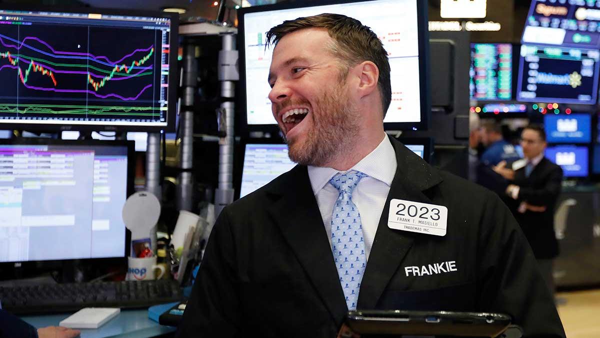 New York-börsen nådde nya rekordnivåer på tisdagen. (Foto: TT)