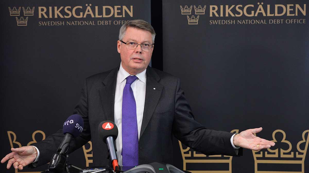 Förre rikgäldsdirektören Bo Lundgren bär enligt Di ytterst ansvaret för att myndigheten bara fått tillbaka hälften av panten för Saab-lånet. (Foto: TT)
