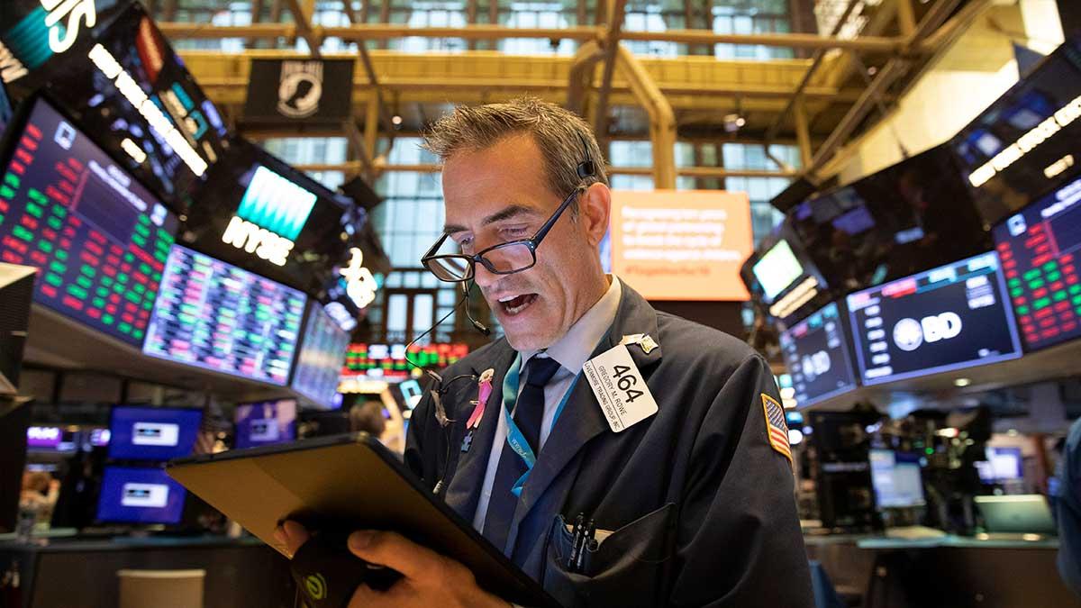 Kurserna på New York-börsen fortsatte uppåt för fjärde dagen i rad på onsdagen. (Foto: TT)
