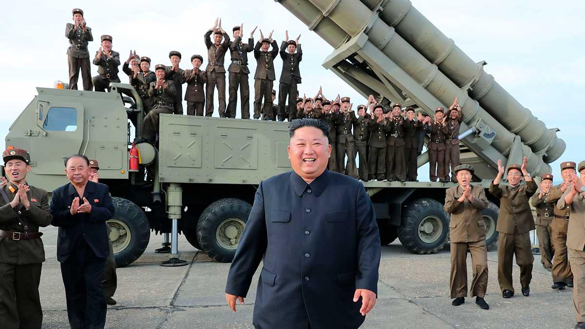 Nordkroeas ledare Kim Jong-Un. (Foto: TT)