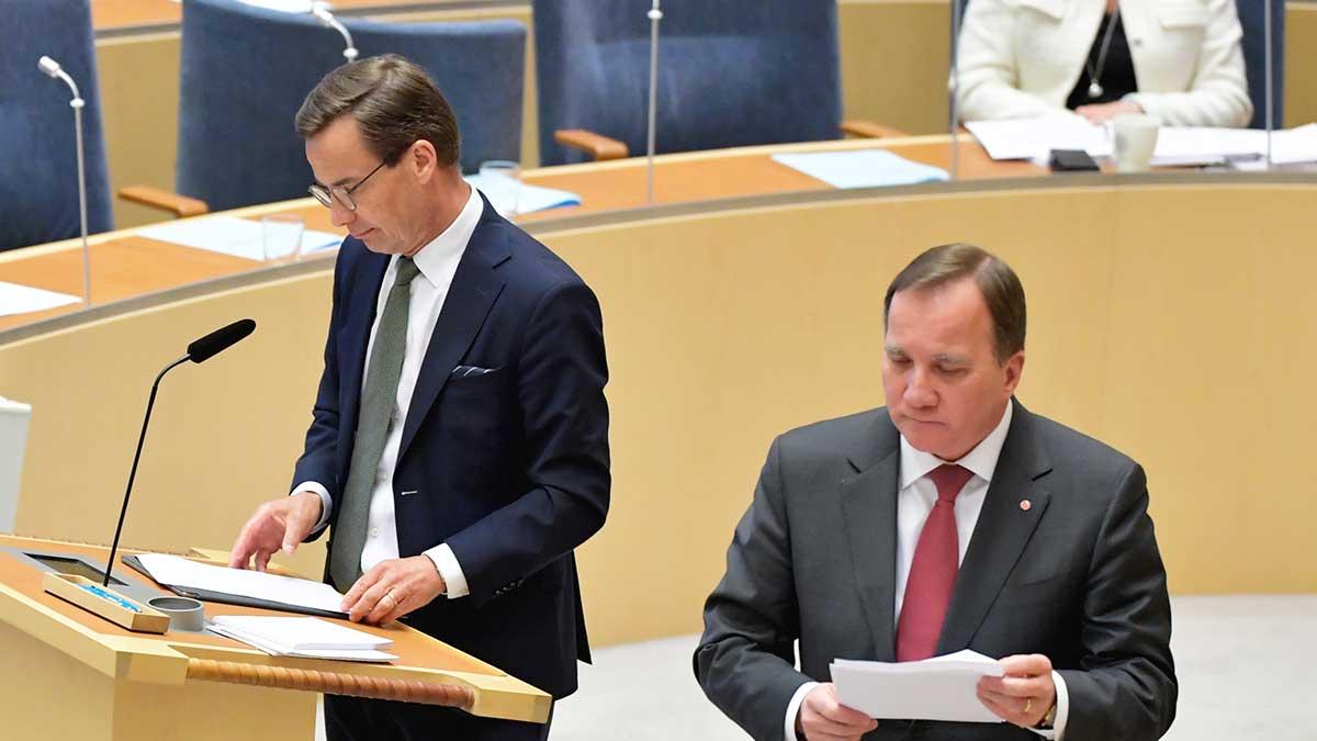Moderatledaren Ulf Kristersson efterlyser strukturreformer för Sverige och vill göra upp med Stefan Löfvens Socialdemokraterna över blockgränsen i riksdagen. (Foto: TT)