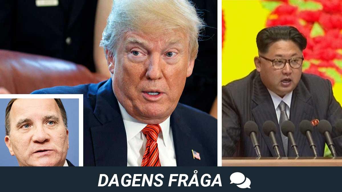 dagens-fråga-trump-kim-möte-löfven