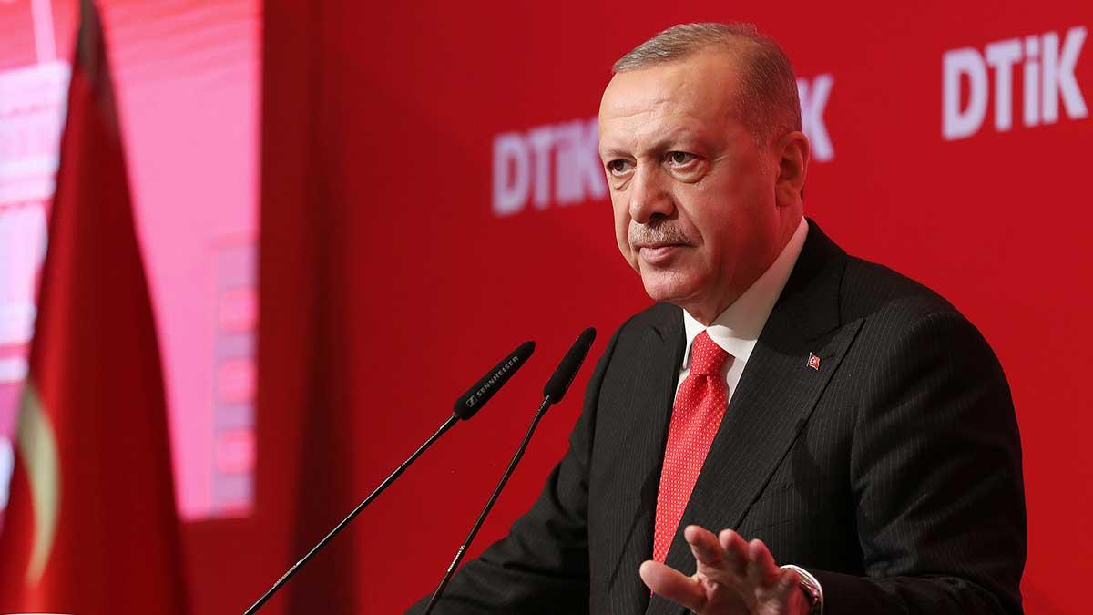 Turkiets president Recep Tayyip Erdoğan har tackat nej till USA:s förslag om vapenvila i Syrien. (Foto: TT)