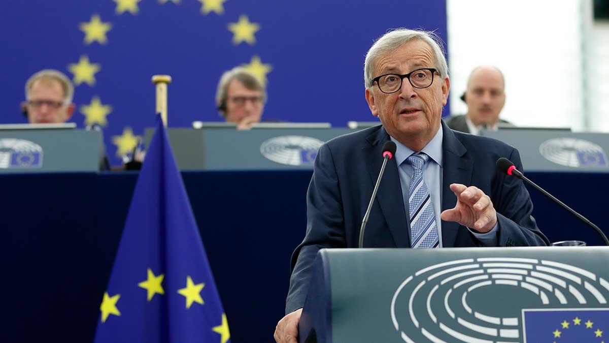 EU-kommissionens avgående ordförande Jean-Claude Juncker tror inte att USA:s president Donald Trump kommer att införa tullar mot europeiska biltillverkare. (Foto: TT)