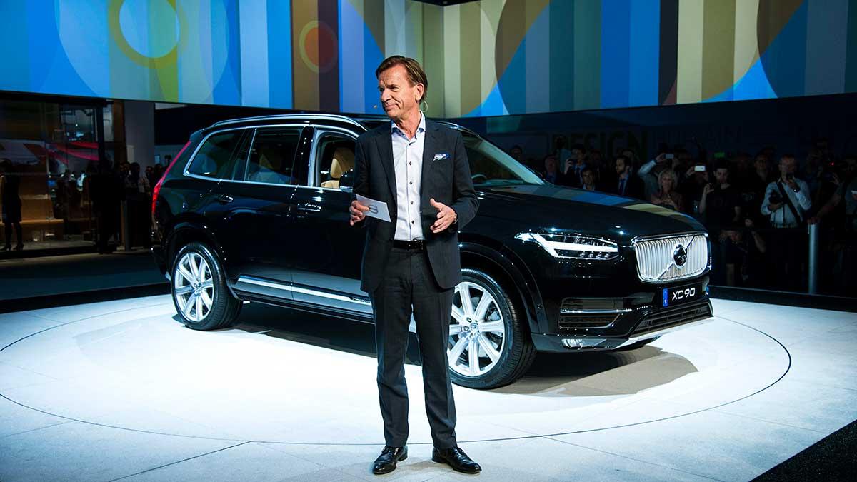 Volvo Cars, där Kåkan Samuelsson är vd, har tecknat avtal om en ny tvåårig revolverande kreditfacilitet, med ett års förlängningsalternativ, på 10 666 miljoner kronor med de nordiska bankerna DNB, Nordea och Swedbank. (Foto: TT)
