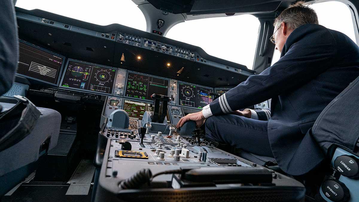 Europeiska flygplanstillverkaren Airbus är åter störst i världen efter att ha slagit egna målet med 863 leveranser under 2019. (Foto: TT)