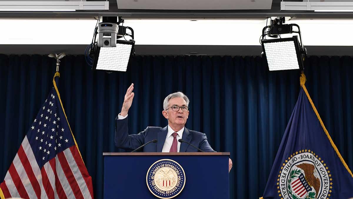 Federal Reserves chef Jerome Powell. (Foto: TT)