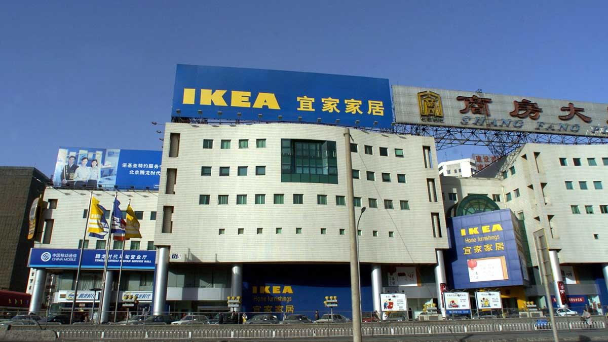 Ikea meddelar att alla varuhus i Kina nu stängs tillfälligt som en följd av det allvarliga virusutbrottet. (Foto: TT)