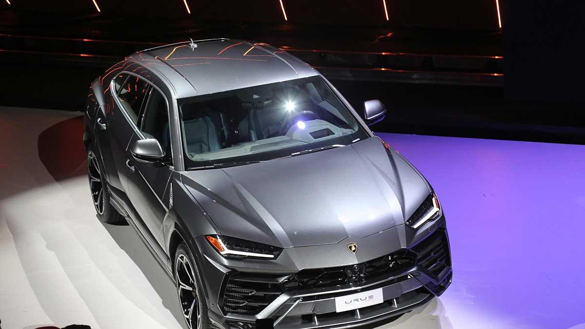 SUV-modellen Urus var italienska lyxbilmärket Lamborghinis draglok under fjolårets rekordförsäljning. (Foto: TT)
