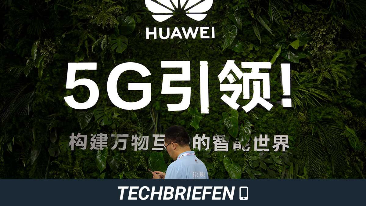 Enligt Trumpdelegationen är det vansinne att låta Huawei bygga 5G-nät, det är som att låta Ryssland "vara ansvariga för antidopingarbetet inom idrotten", heter det. (Foto: TT)