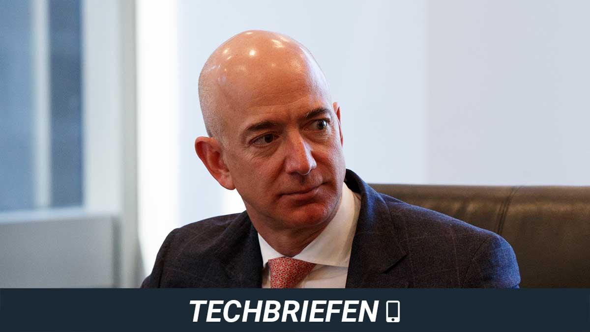 E-handelsjätten Amazons grundare och vd Jeff Bezos har sålt aktier i bolaget för över 1,8 miljarder dollar, motsvarande 17,2 miljarder kronor. (Foto: TT / montage)