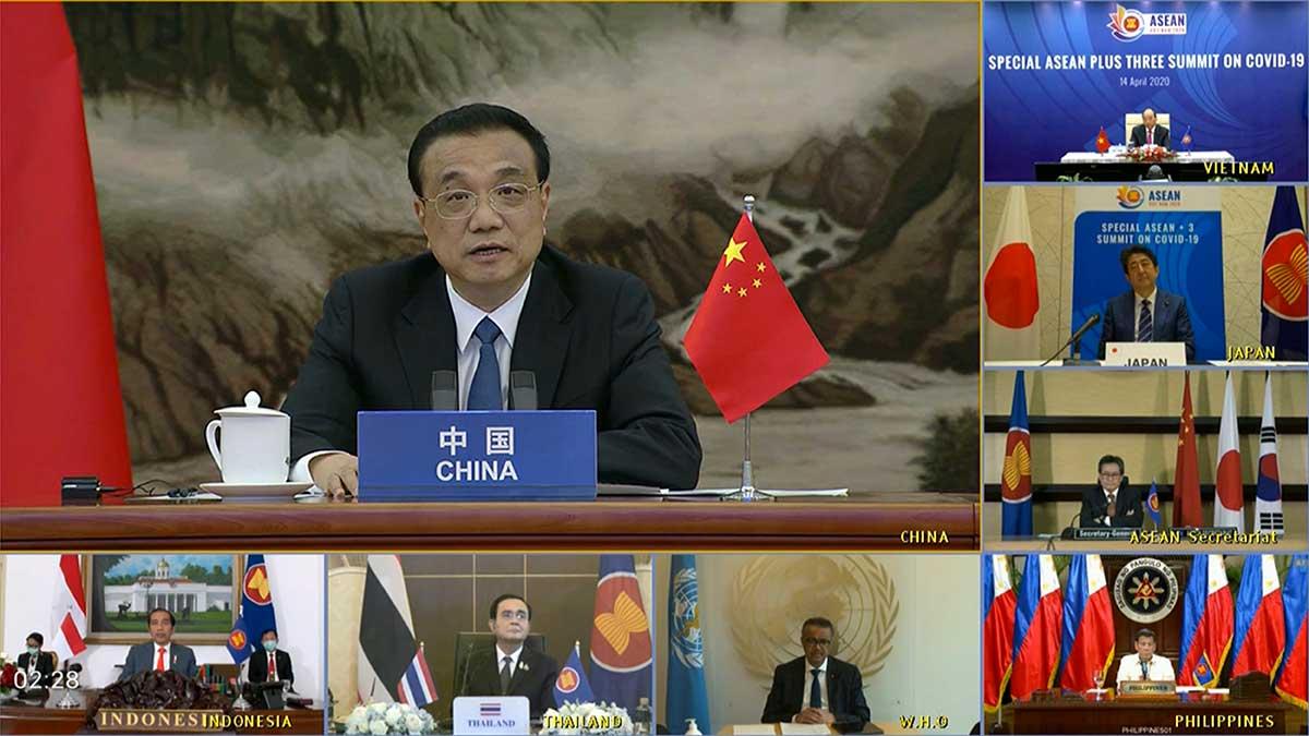 "Jag vill påpeka att vi inte har satt ett specifikt mål för ekonomisk tillväxt i år," sade premiärminister Li Keqiang på fredagen. (Foto: TT)