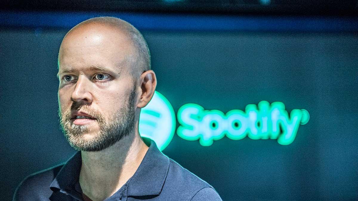 Spotifys vd Daniel Ek blir nu tagen i örat av Sveriges medieombudsman och andra experter på området etik och publicistiskt ansvar. (Foto: TT)
