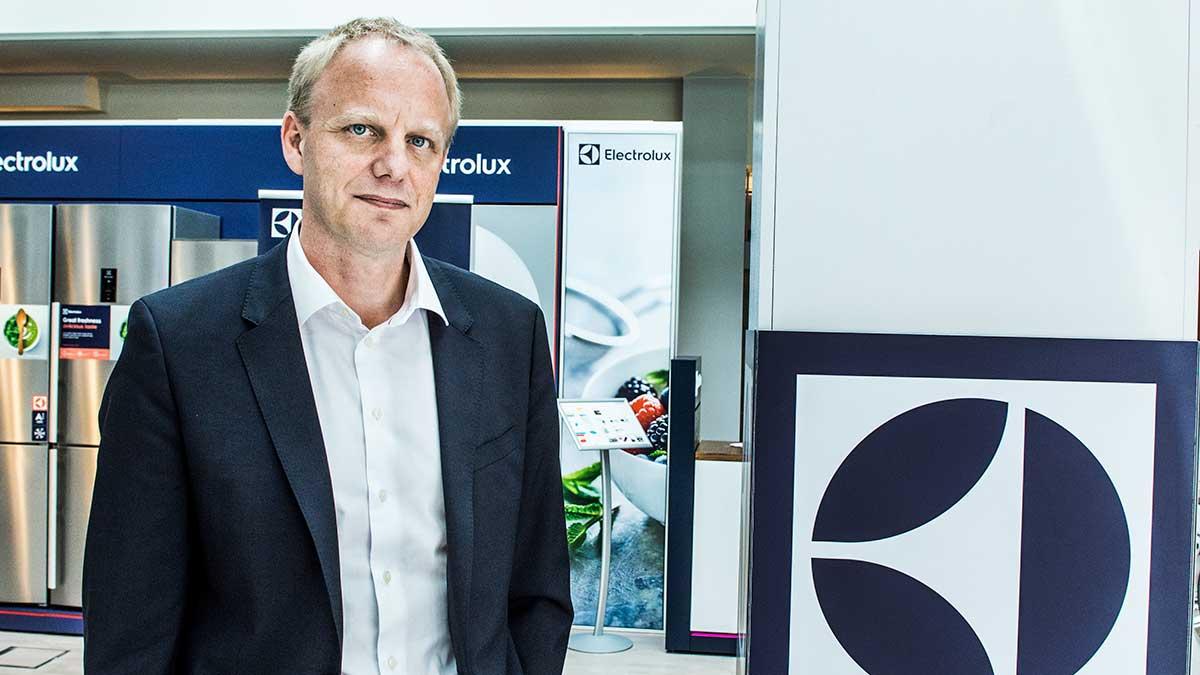 "Vi förväntar oss en betydande förlust för det andra kvartalet 2020", förklarar Electrolux koncernchef och vd Jonas Samuelson i anslutning till Q1-rapporten. (Foto: TT)