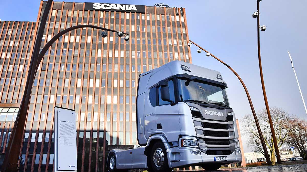 Scania gör en brakförlust under Q2. Coronapandemin är orsaken. (Foto: TT)
