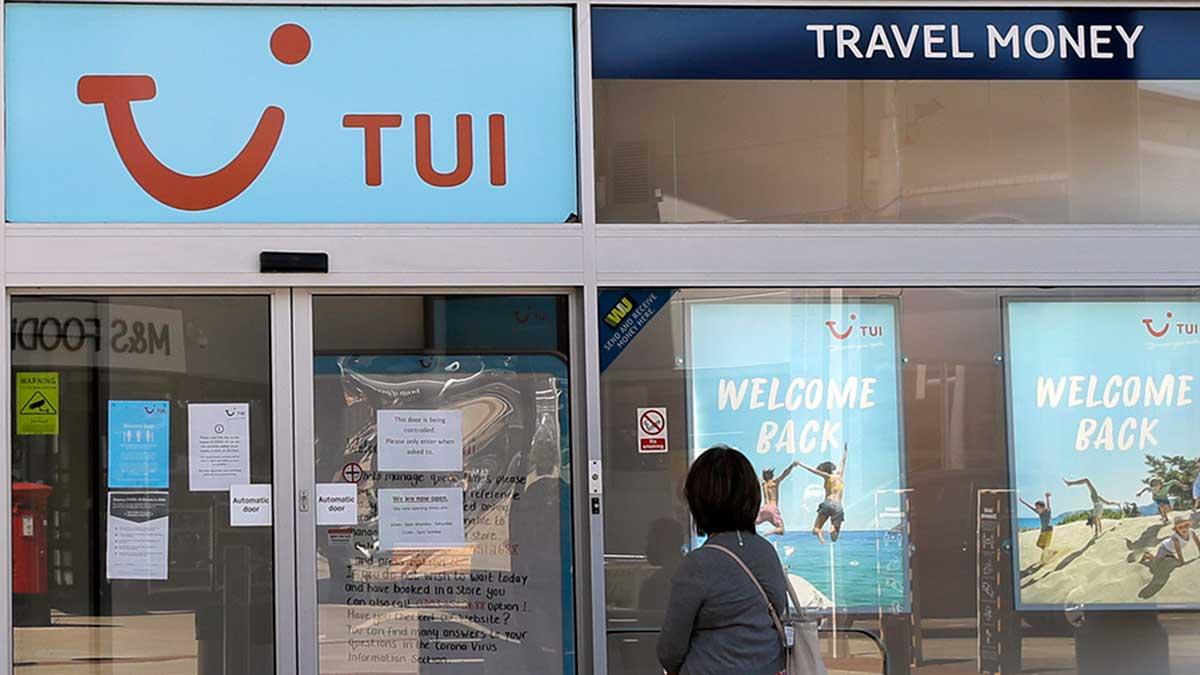 TUI-krisen är ett faktum i spåren av pandemin och nu tvingas resejätten ta till kraftfulla åtgärder. (Foto: TT)