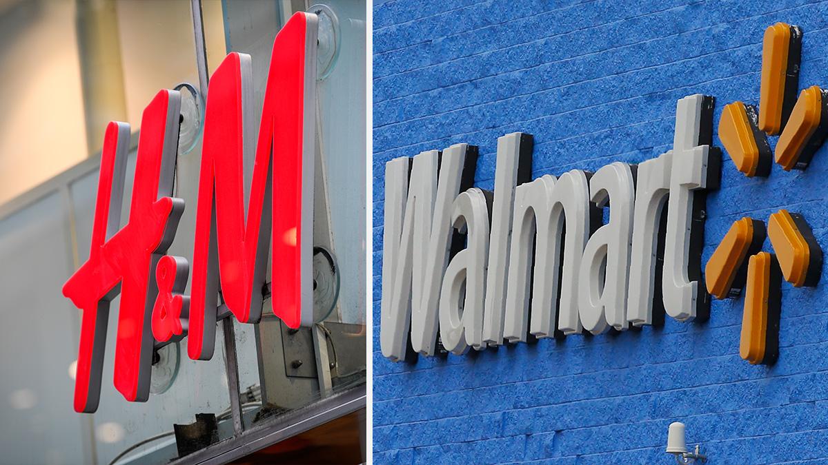Större jättar som Walmart och Amazon kliver in på detaljvaruhandeln, ett hot för svenska H&M. (Foto: TT)