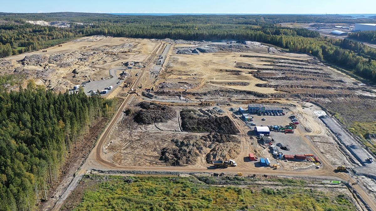 Skellefteå Site East byggs på Hedenbyn och ska bli Sveriges mest hållbara anläggningsprojekt. (Foto: Christopher Maund)