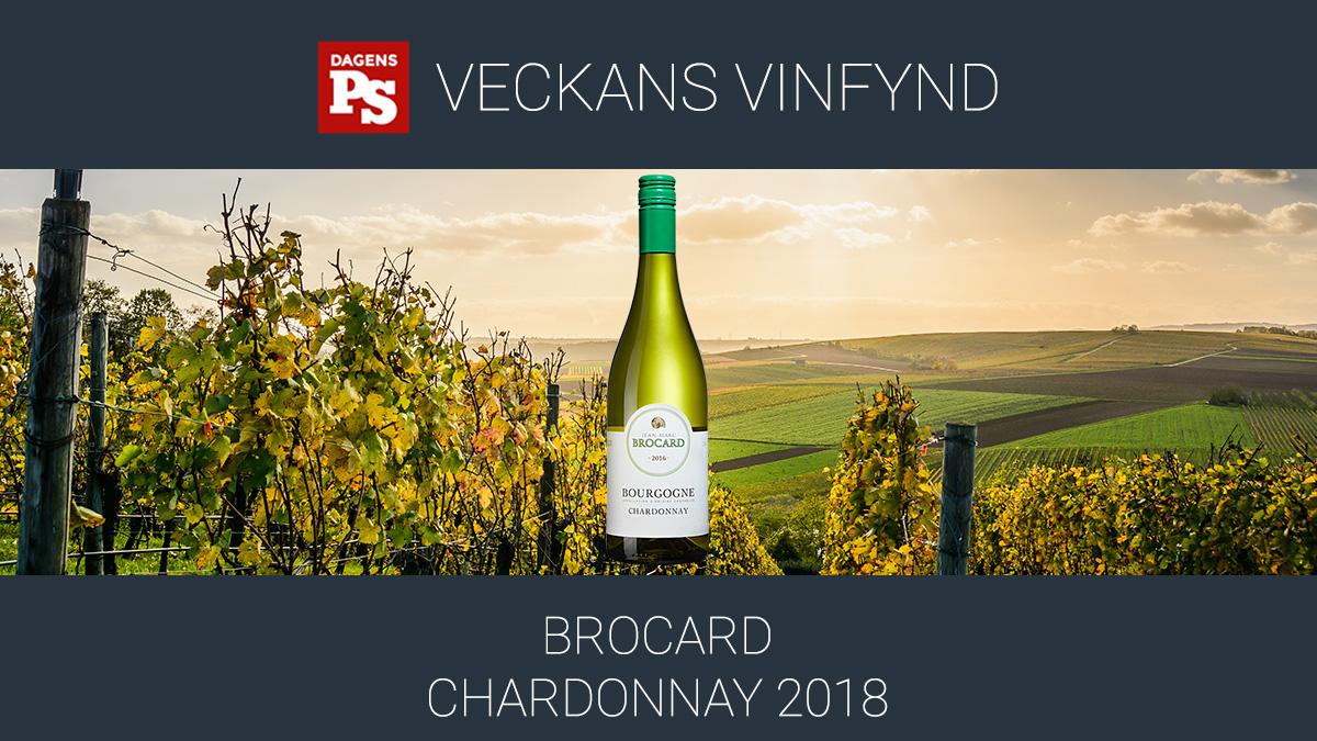 Fyndet Brocard Chardonnay 2018 bevisar att familjefirman Jean-Marc Brocard kan mer än bara Chablisviner.