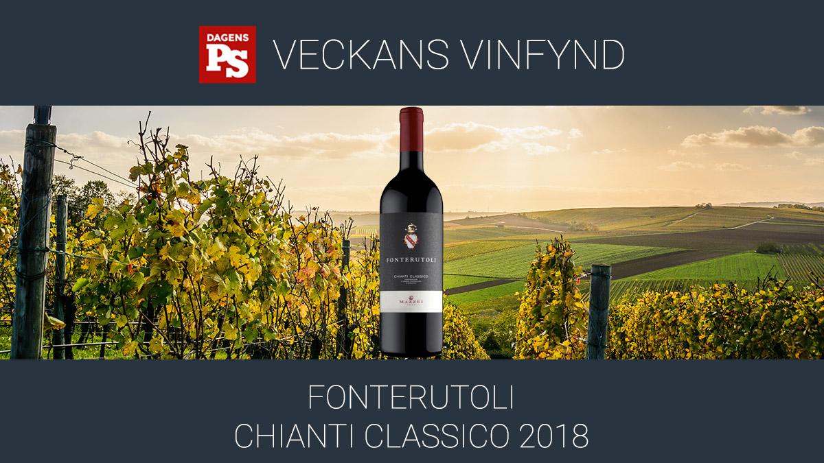 Veckans vinfynd – så långt ifrån de gamla bastflaskornas innehåll man kan komma, full pott till modern Chianti Classico.