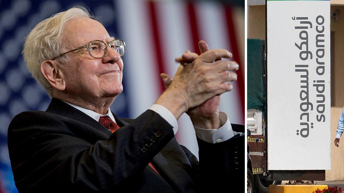 Buffett kan säga tack till Aramco för möjligheten att toppa Forbes lista på de mest vinstrika företagen i världen. (Foto: TT)