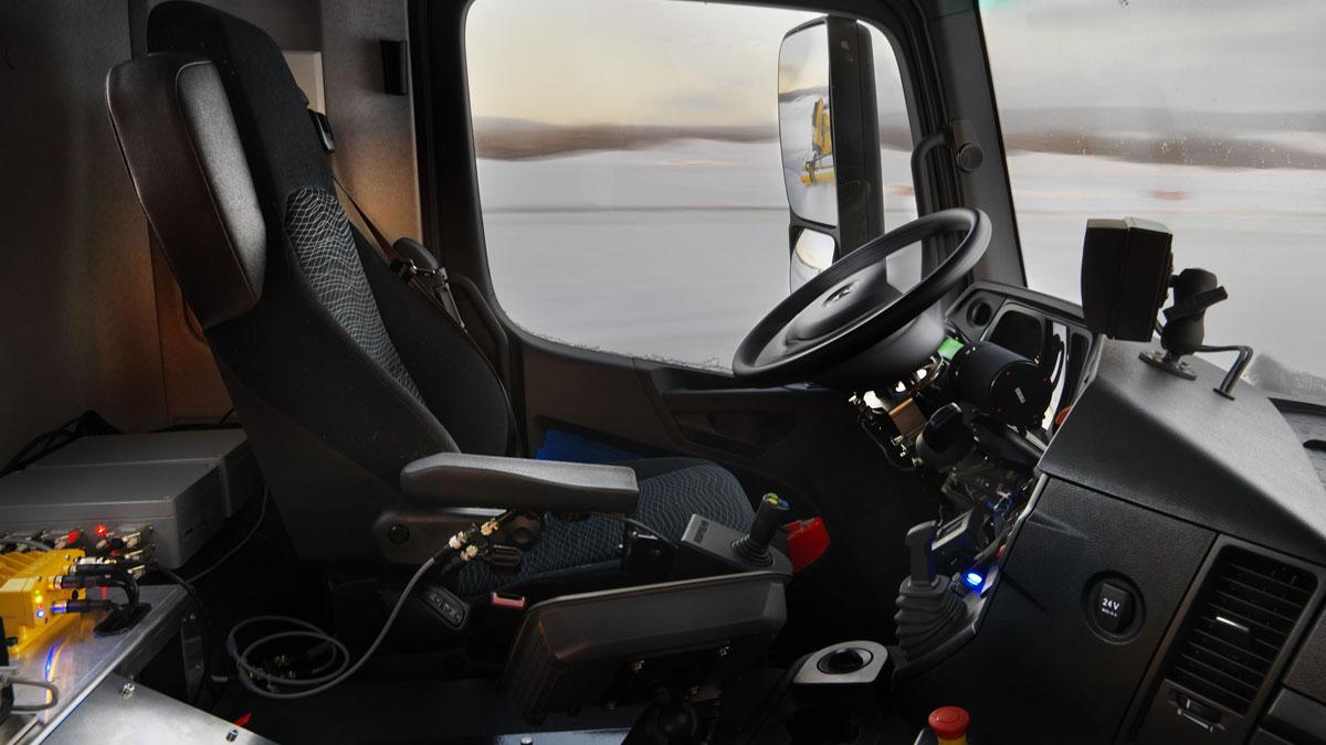 Semcons autonoma fordon inkluderar bland annat snöplogen Yeti. (Foto: Semcon)