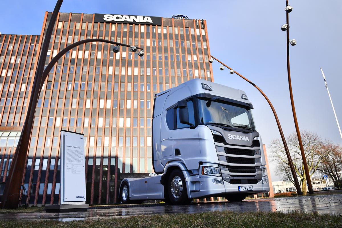 Traton, som bland annat äger Scania, har återhämtat sig snabbt under det tredje kvartalet. Foto: TT